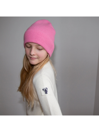 Kaschmirmütze MALU - Rosa