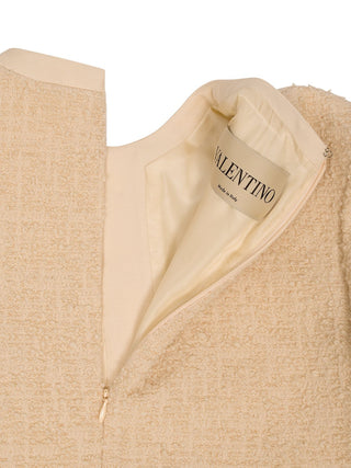 Kurzes Kleid aus Curly Wool