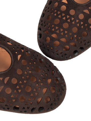 Ballerina Vienne aus Velourleder