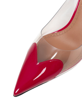 Le Cœur Slingbacks aus Lackleder 90 mm