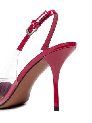 Le Cœur Slingbacks aus Lackleder 90 mm