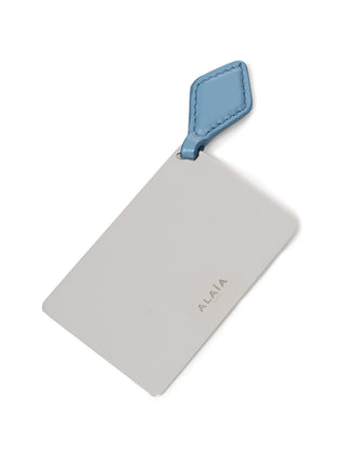 Le Teckel aus geschorenem Shearling in Blau