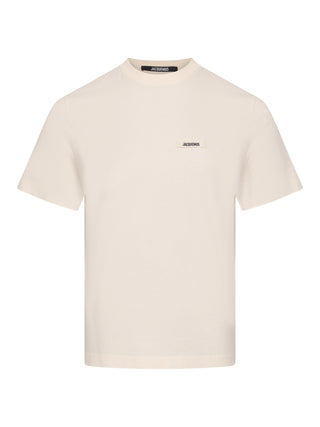 Le T-Shirt Gros Grain in hellem Beige