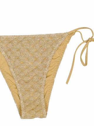 Triangle Bikini aus  Lamé-Viskose