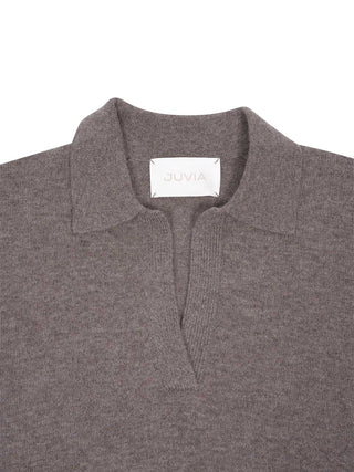 Cashmere Blend Poloshirt