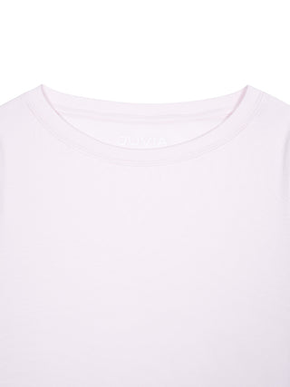 Modal T-Shirt Jette in Pastel Pink