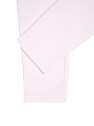 Fleece-Hose Stina in Pastel Pink