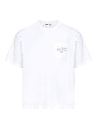 T-Shirt mit aufgesetzter Brusttasche und Logo