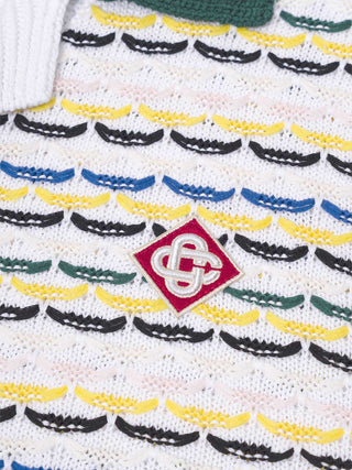 Tuck Stitch Polo-Shirt