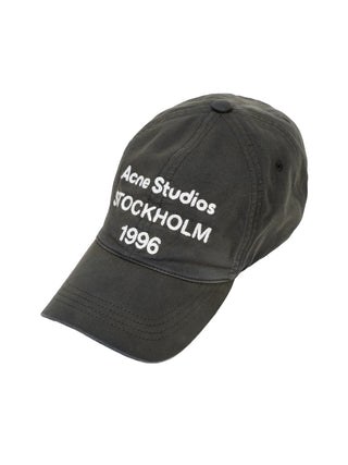 Logo-Kappe in verblasstem Schwarz