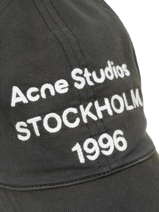 Logo-Kappe in verblasstem Schwarz