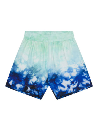 Surf Lotus Shorts aus Baumwolle - Batik