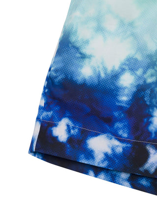 Surf Lotus Shorts aus Baumwolle - Batik