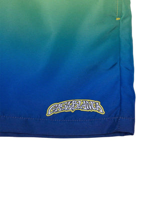 Badeshorts mit Farbverlauf - Dip Dye