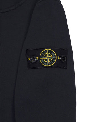 Hoodie mit Logo-Patch - Navy