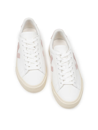 Campo Sneaker aus Leder - Extra White/Rosa