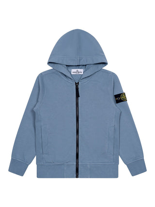 Hoodie-Jacke - Blau