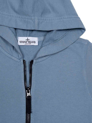 Hoodie-Jacke - Blau