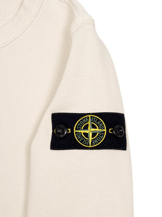 Sweatshirt mit Logo - Hellbeige