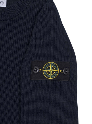 Strickpullover aus Baumwolle - Navy