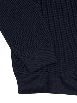 Strickpullover aus Baumwolle - Navy