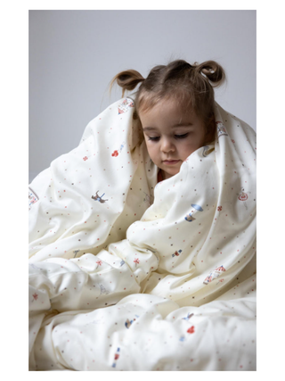 Bettwäsche Junior, 100 x 140cm, Karussell