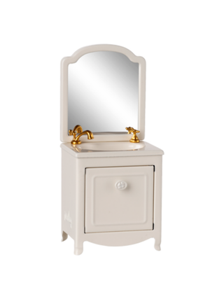 Waschbecken, Maus - Creme