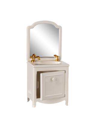 Waschbecken, Maus - Creme