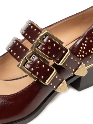 Susanna Pumps in Hot Brown