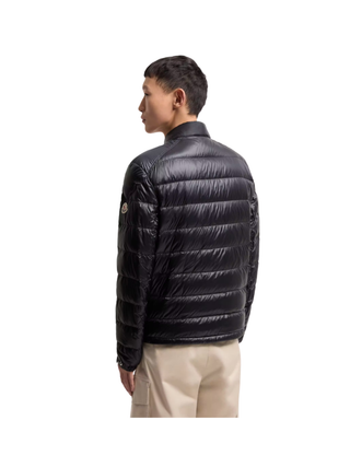 Selves kurze Daunenjacke Blau