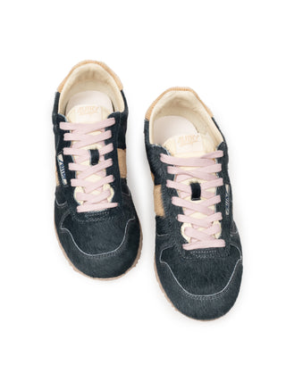 Windspin Low Women Cavallino-Effekt in Schwarz