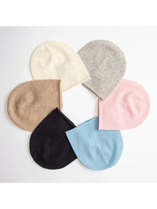 Kaschmir-Mütze Kim - Hellgrau