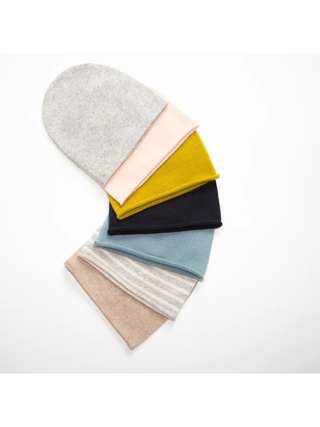 Kaschmir-Mütze Kim - Hellgrau