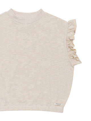 Nuriel Top mit Rüschen Soft Sand