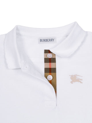 Astrid Kleid aus Baumwolle - Weiß