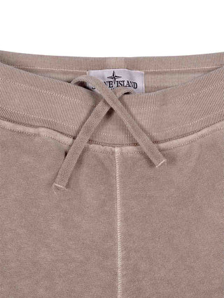 Sweathose mit Logo-Patch - Braun