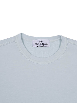 Sweatshirt mit Kompass-Logo - Hellblau