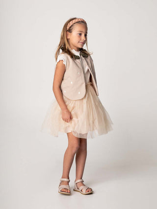 Pien Tüllrock Soft Powder Metallic