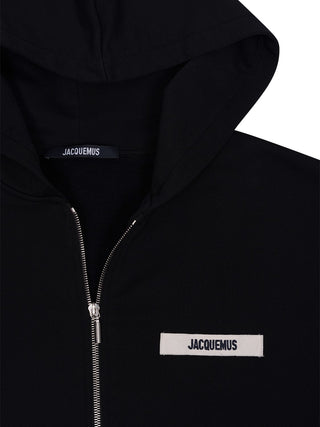 Le Hoodie Gros Grain Zippé