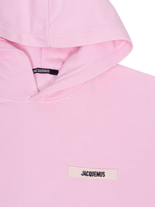 Le Hoodie Gros Grain in Rose
