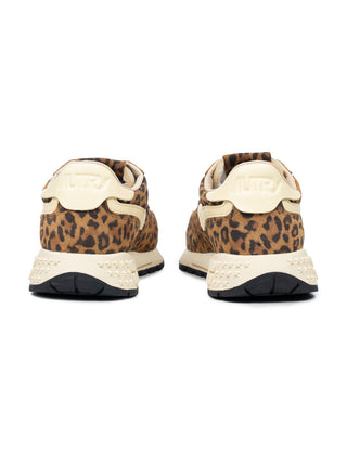 Reelwind Low Woman aus Wildleder Leopard
