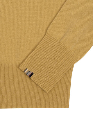 Strickjacke n°300 Little 2 in Senfgelb