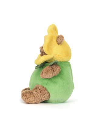 Bartholomew Bear im Narzissenoutfit