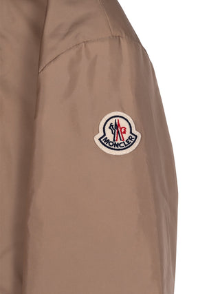 Adil wattierte Hemdjacke - Beige/Navy