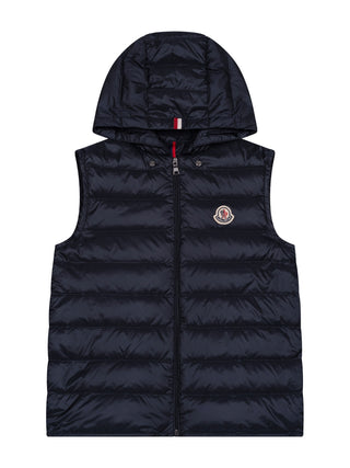 Adil wattierte Hemdjacke - Beige/Navy