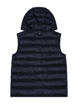 Adil wattierte Hemdjacke - Beige/Navy