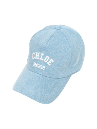 Baseballkappe mit Logo-Stickerei - Hellblau