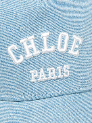 Baseballkappe mit Logo-Stickerei - Hellblau