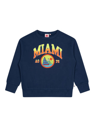 Oscar Sweater Miami - Stone Blue