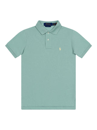 Poloshirt mit Logo - Pastellgrün